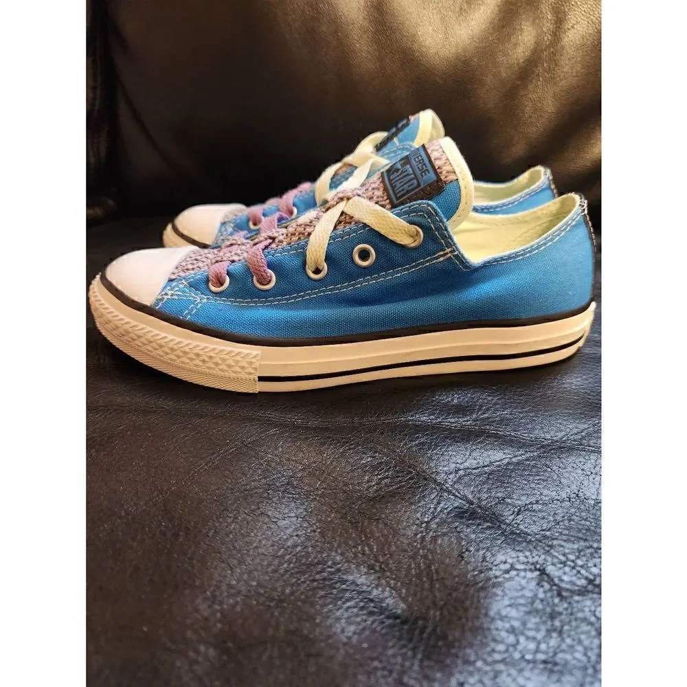 Converse ALL Star Blue Purple US Junior Size 3 Unisex